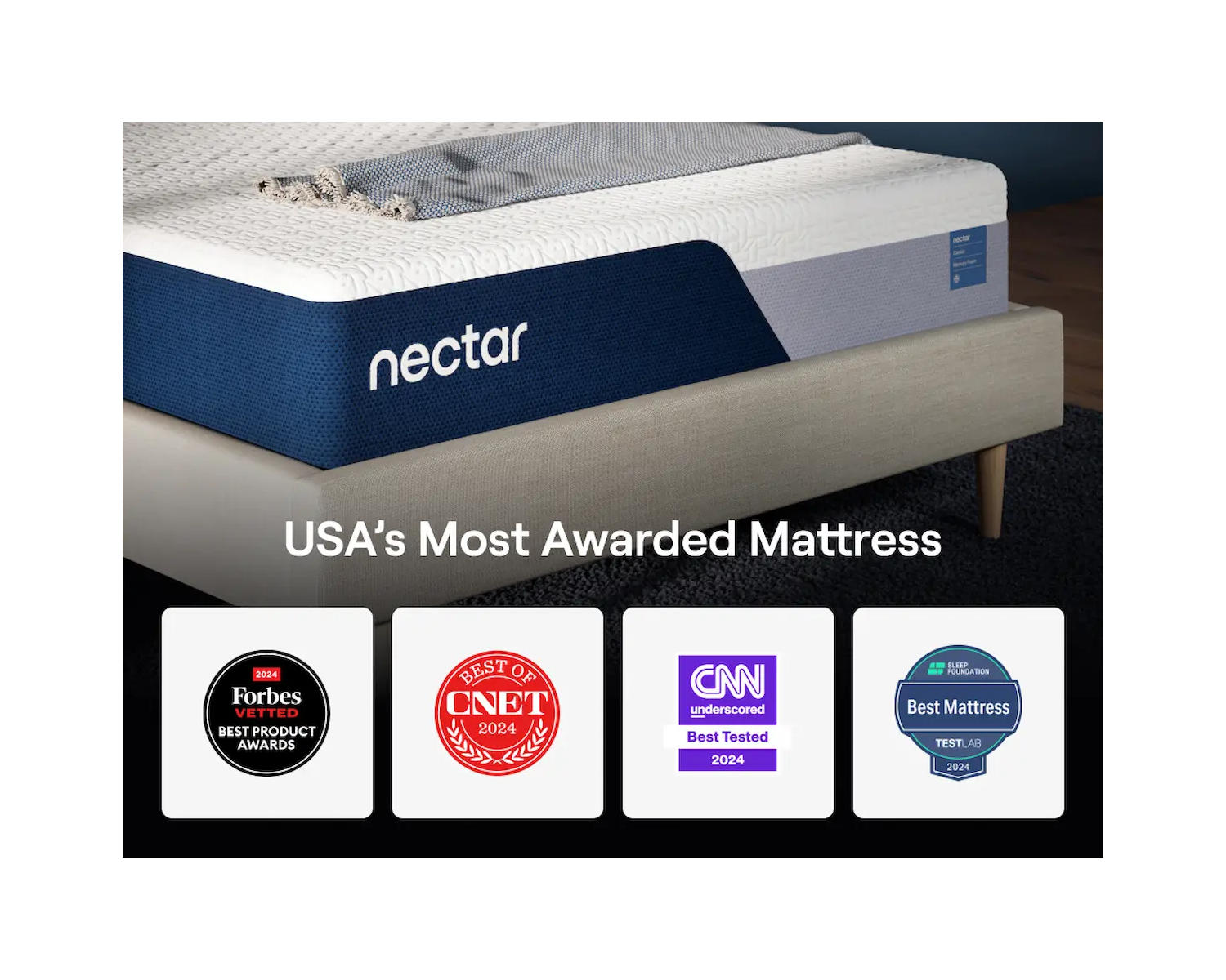 Nectar Classic Memory Foam 5.1 California King Mattress