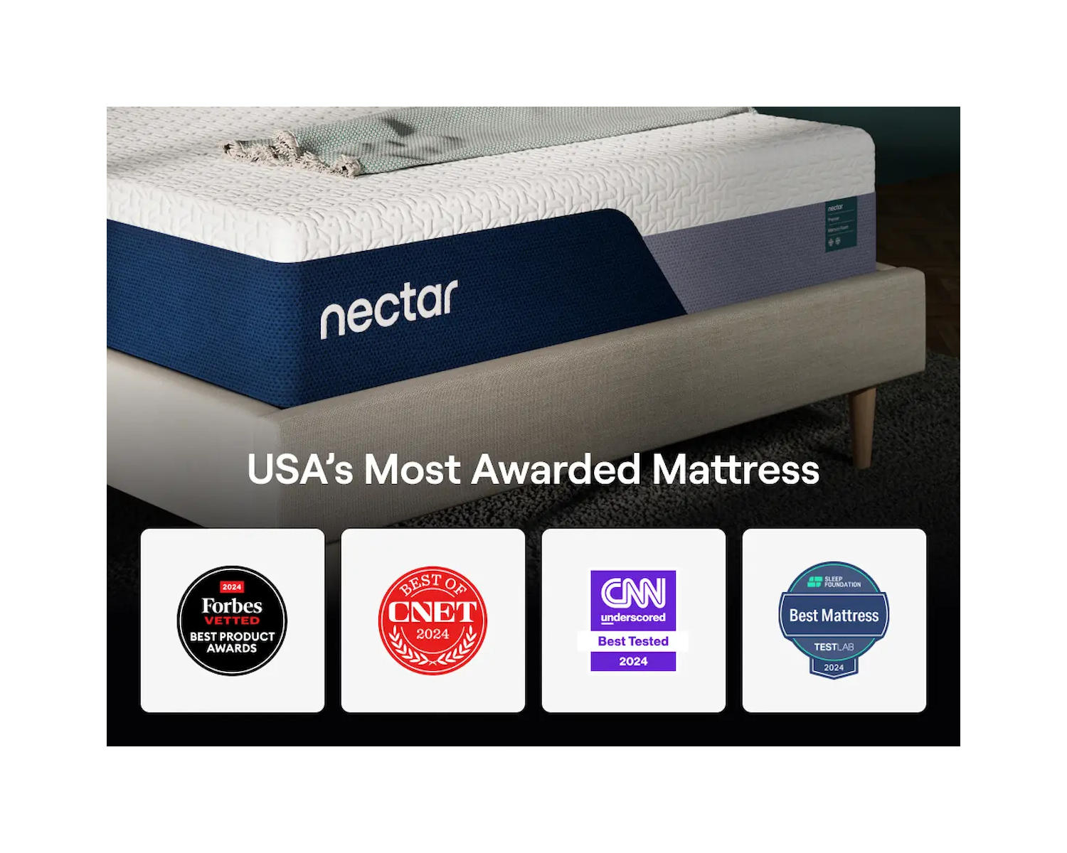 Nectar Premier Memory Foam 5.1 Full Mattress