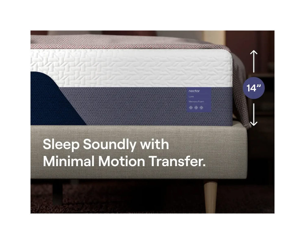 Colchón Nectar Luxe Memory Foam 5.1 Twin