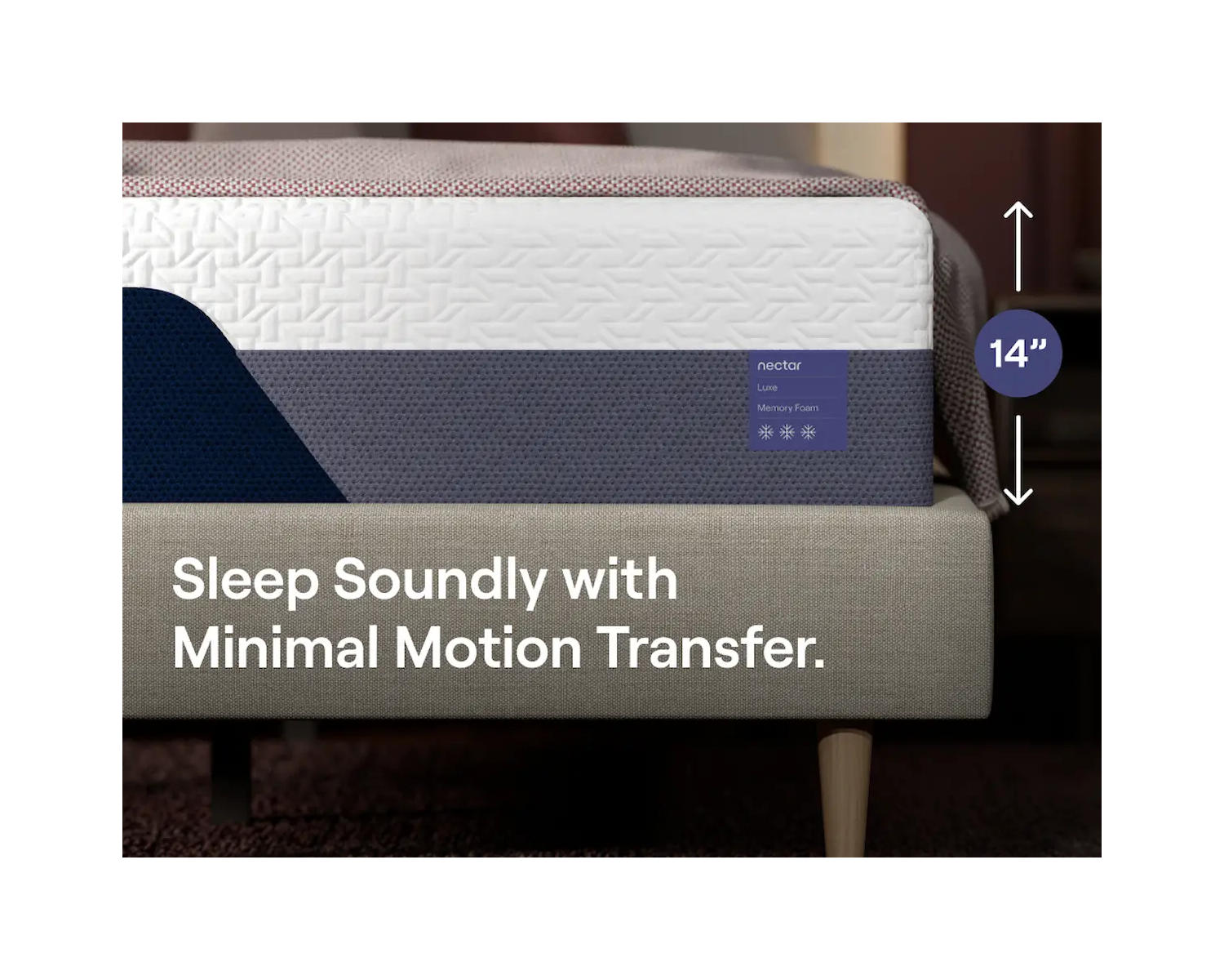 Nectar Luxe Memory Foam 5.1 Full Mattress