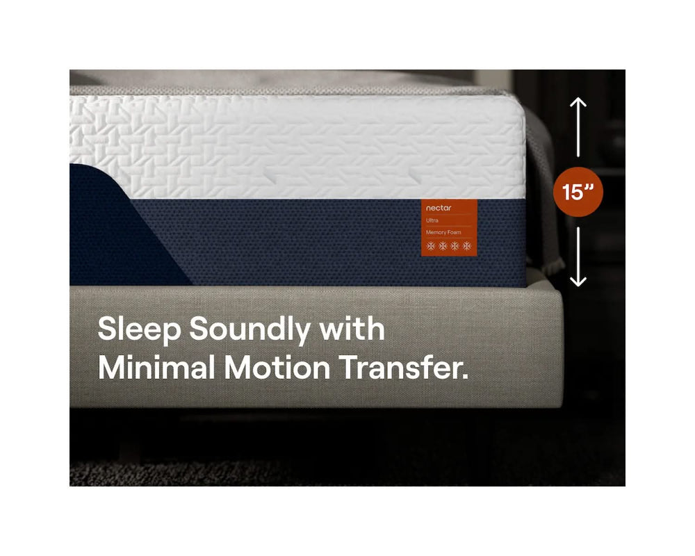 Colchón Nectar Ultra Memory Foam 5.1 Twin XL