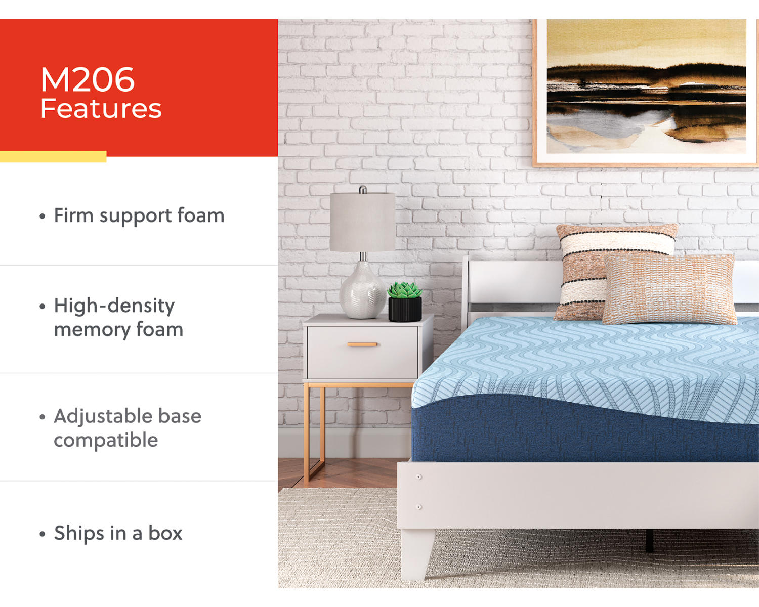 Peak 2.0 12 Memory Foam California King Mattress
