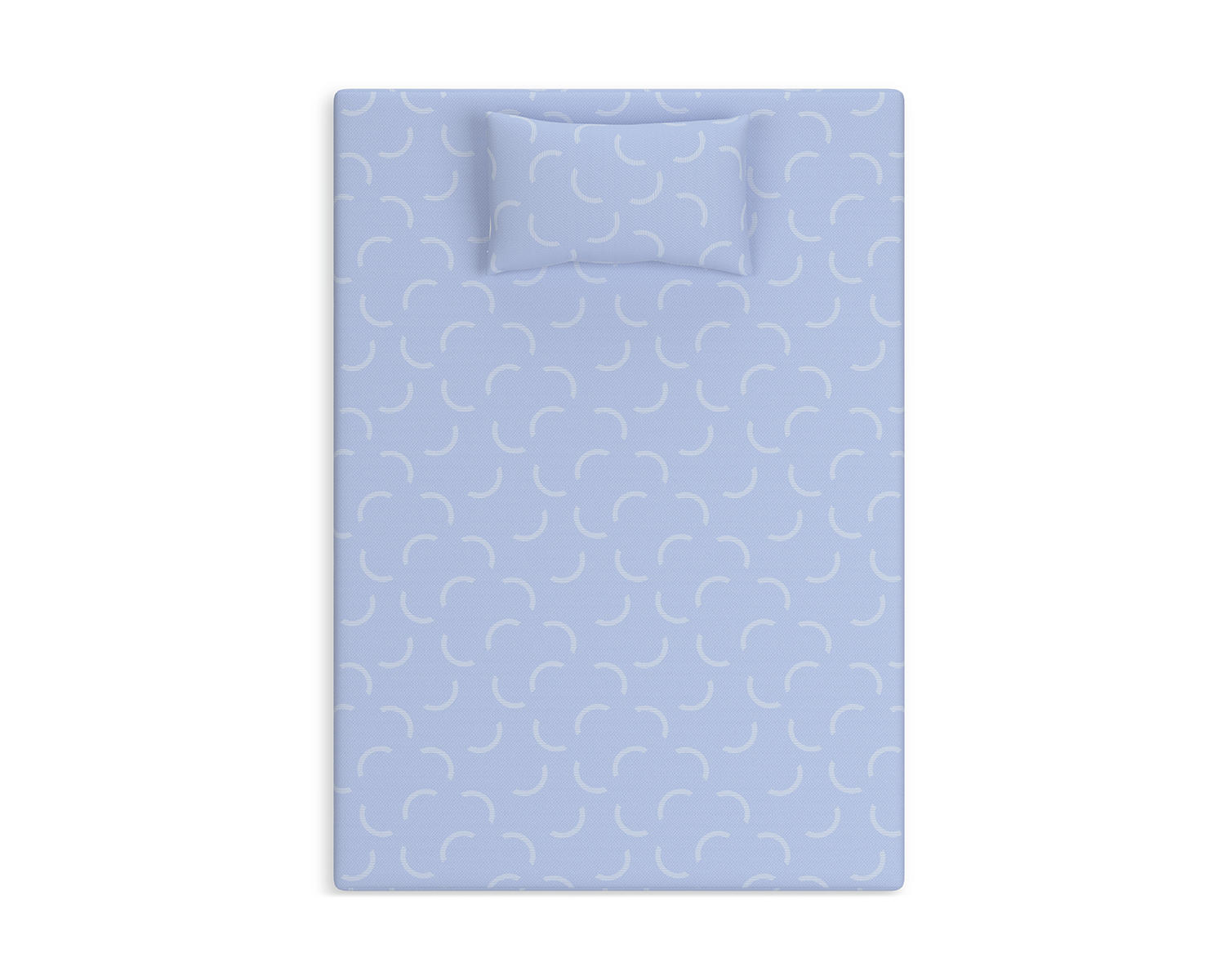 iKidz Ocean Twin Mattress and Pillow