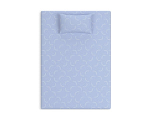 Colchón y almohada iKidz Ocean Twin