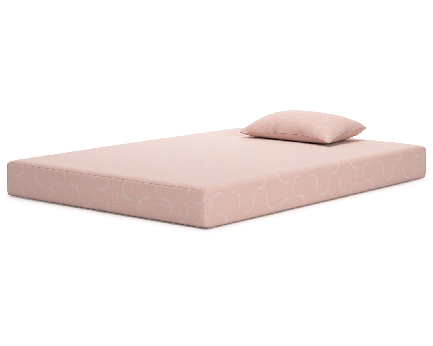 iKidz Coral Twin Mattress and Pillow