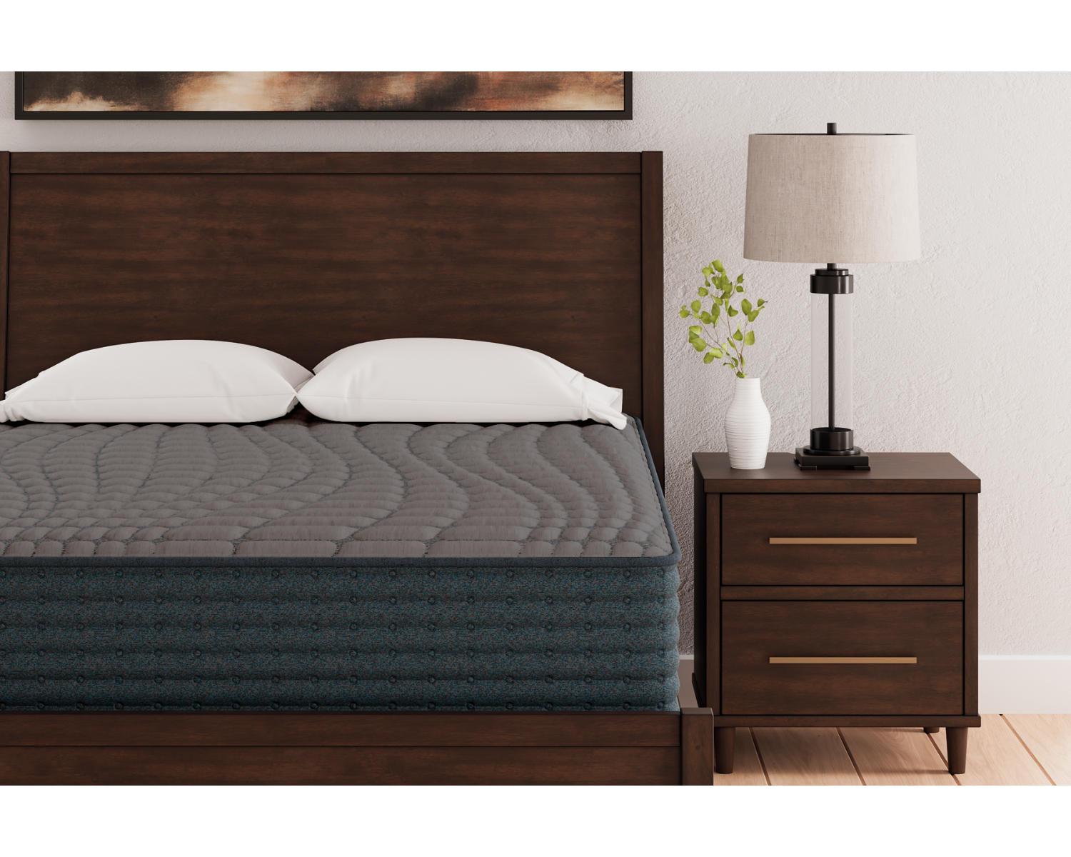 Gray 1200 Hybrid Queen Mattress