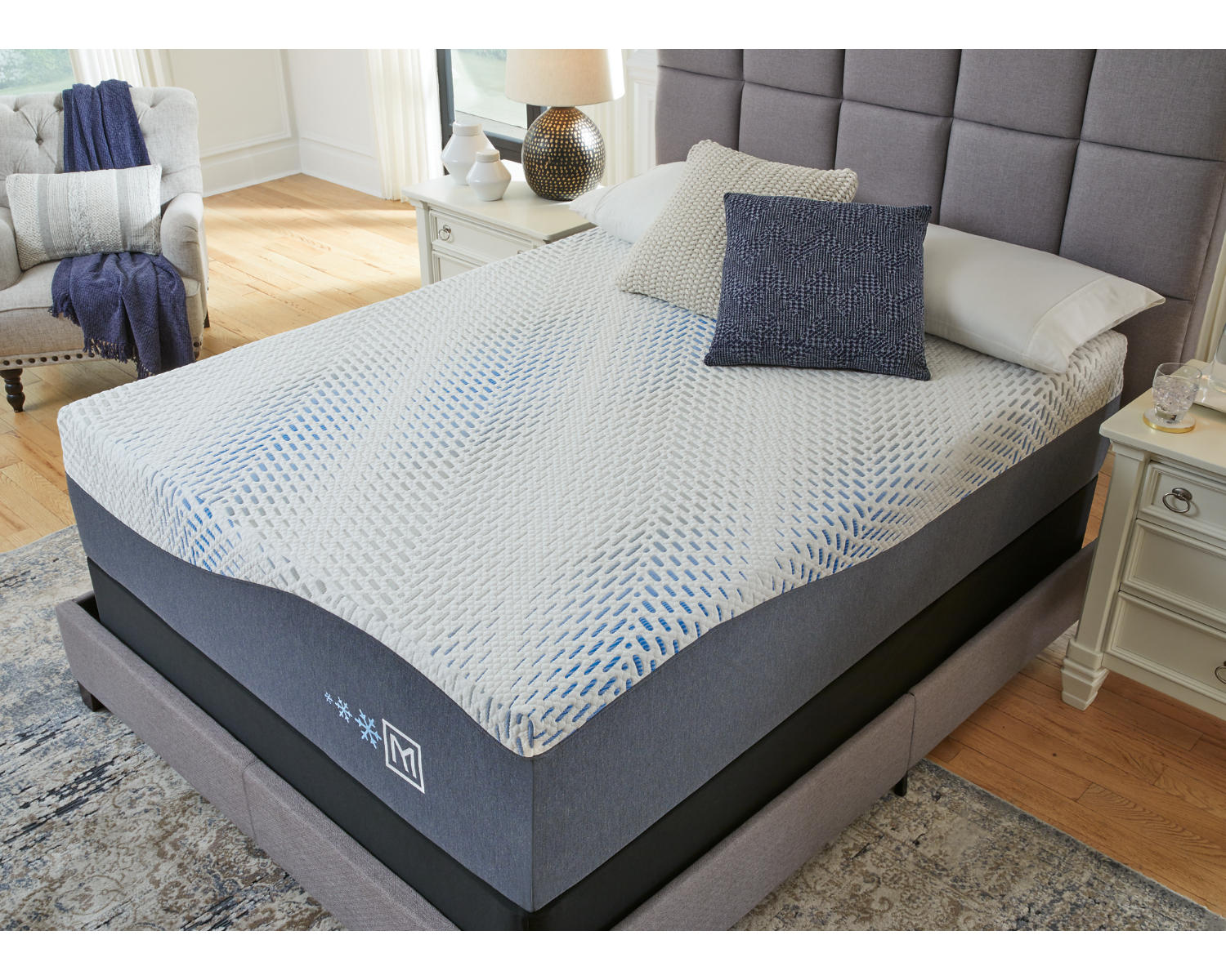 Millennium Cushion Firm Gel Memory Foam Hybrid California King Mattress