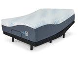Colchón híbrido tamaño king de espuma viscoelástica con gel firme Millennium Cushion