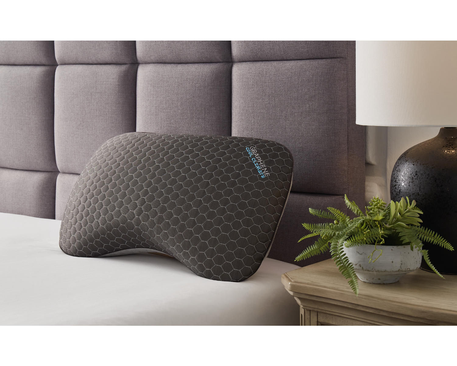 Zephyr 2.0 Graphene Curve Pillow (6/Case)