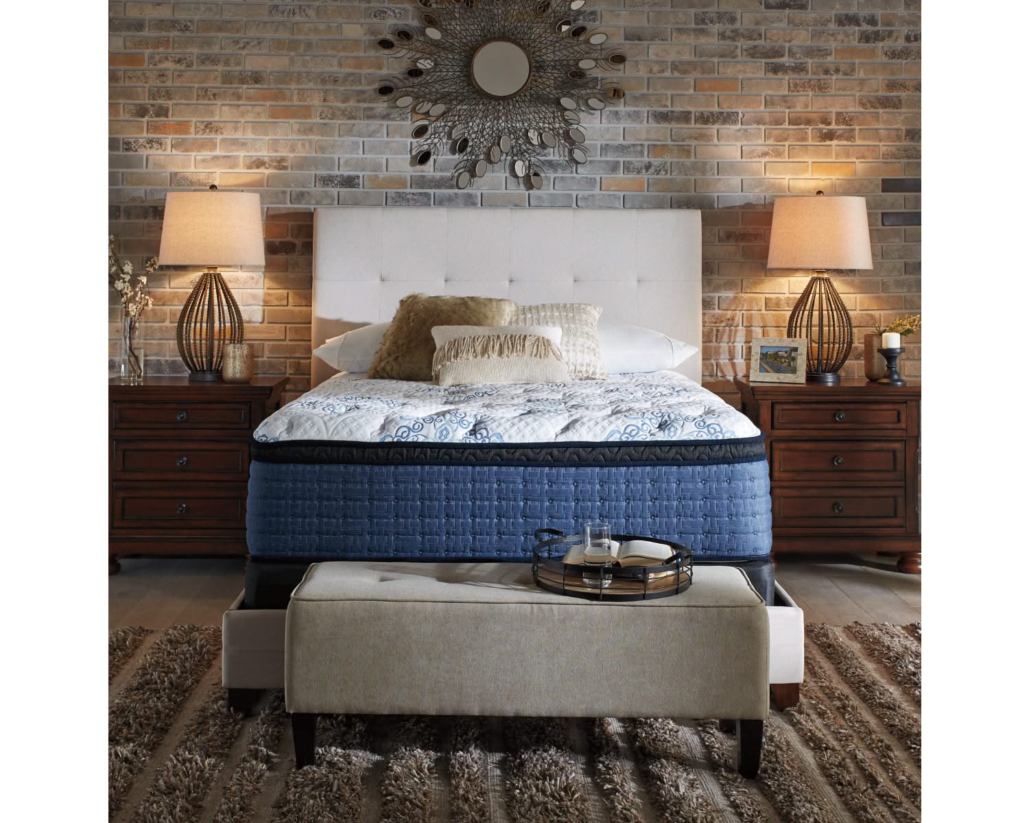 Mt Dana Euro Top Queen Mattress