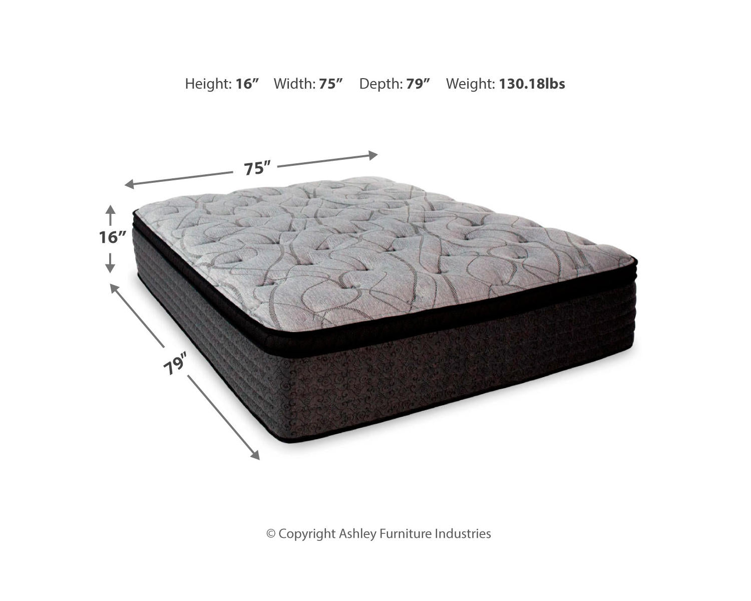 Hybrid 1600 King Mattress
