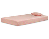 Colchón y almohada individual rosa iKidz