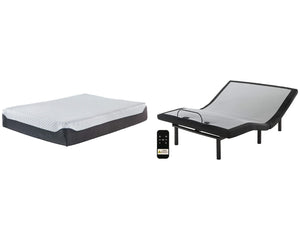 Base ajustable Chime Elite Queen de 12 pulgadas con colchón