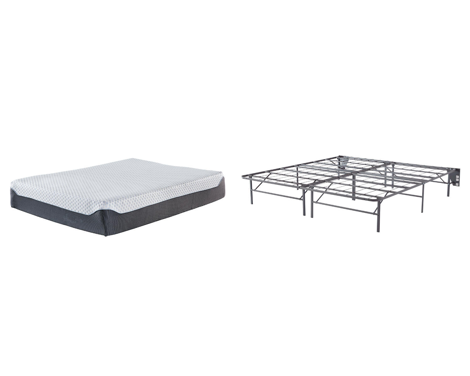 12 Inch Chime Elite King Foundation with Mattress
