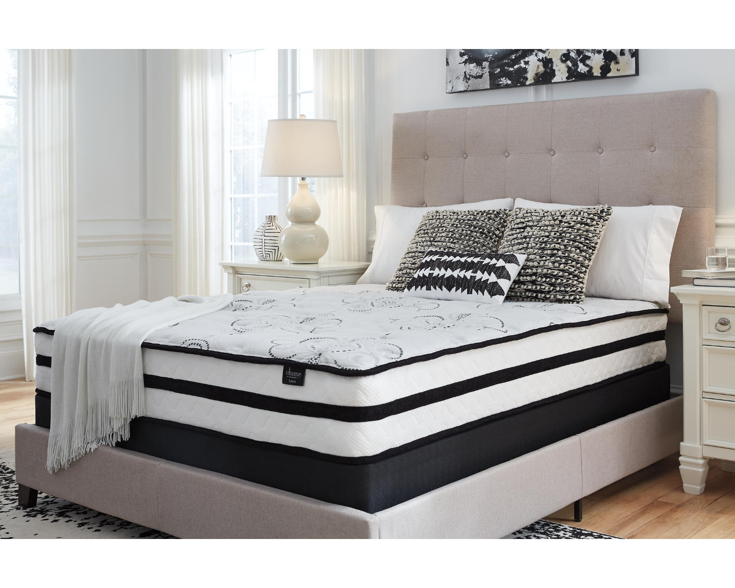 Chime 10 Inch Hybrid Twin Mattress in a Box