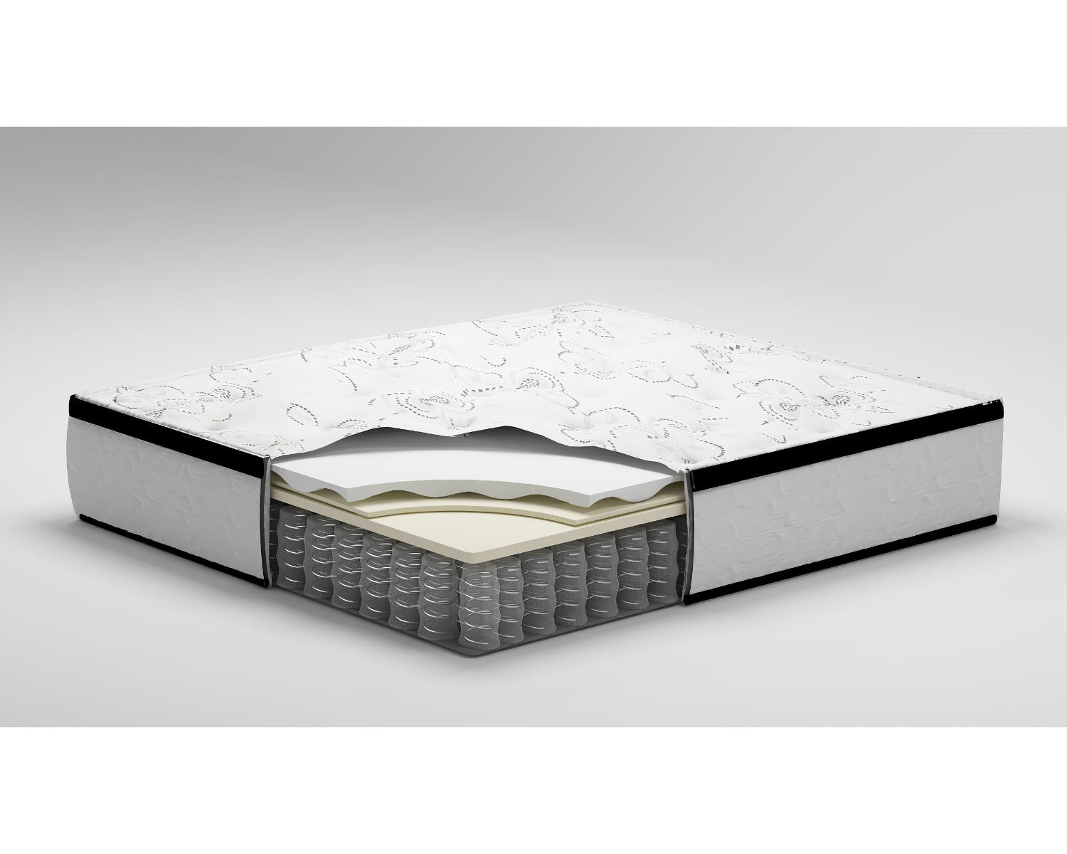 Chime 12 Inch Hybrid Queen Mattress in a Box