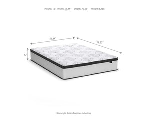 Chime 12 Inch Hybrid Twin Mattress in a Box