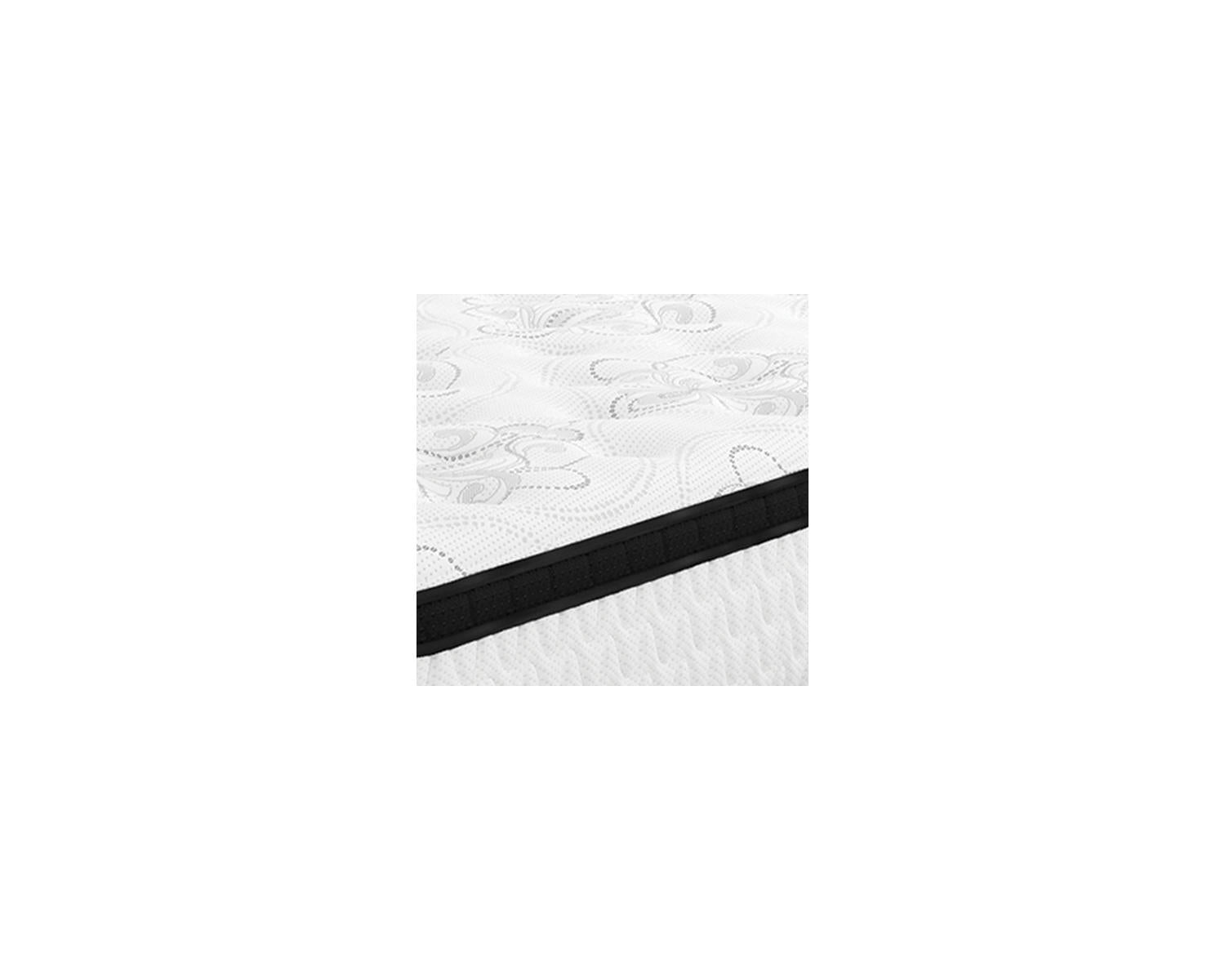 Chime 12 Inch Hybrid California King Mattress and Foundation Set