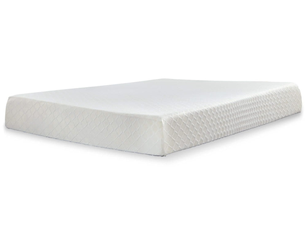 Colchón de espuma viscoelástica Chime de 10 pulgadas tamaño king en una caja