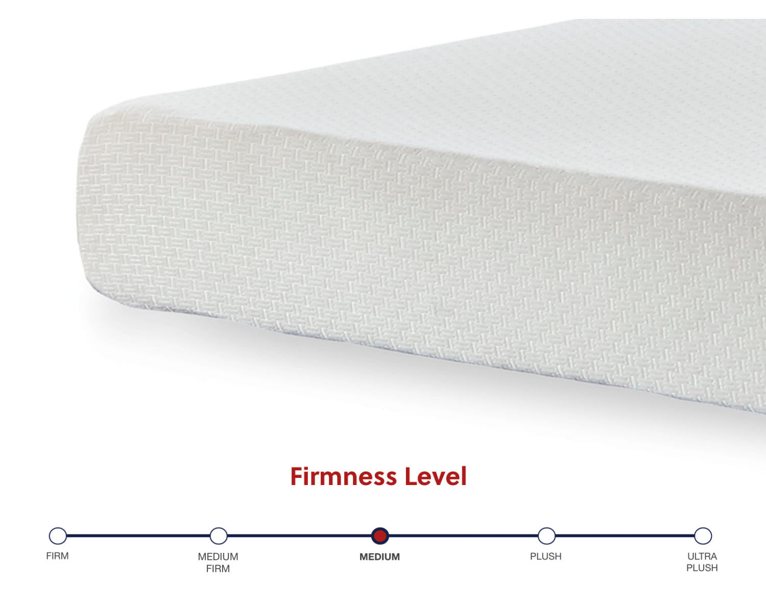 Chime 8 Inch Memory Foam Twin Mattress in a Box
