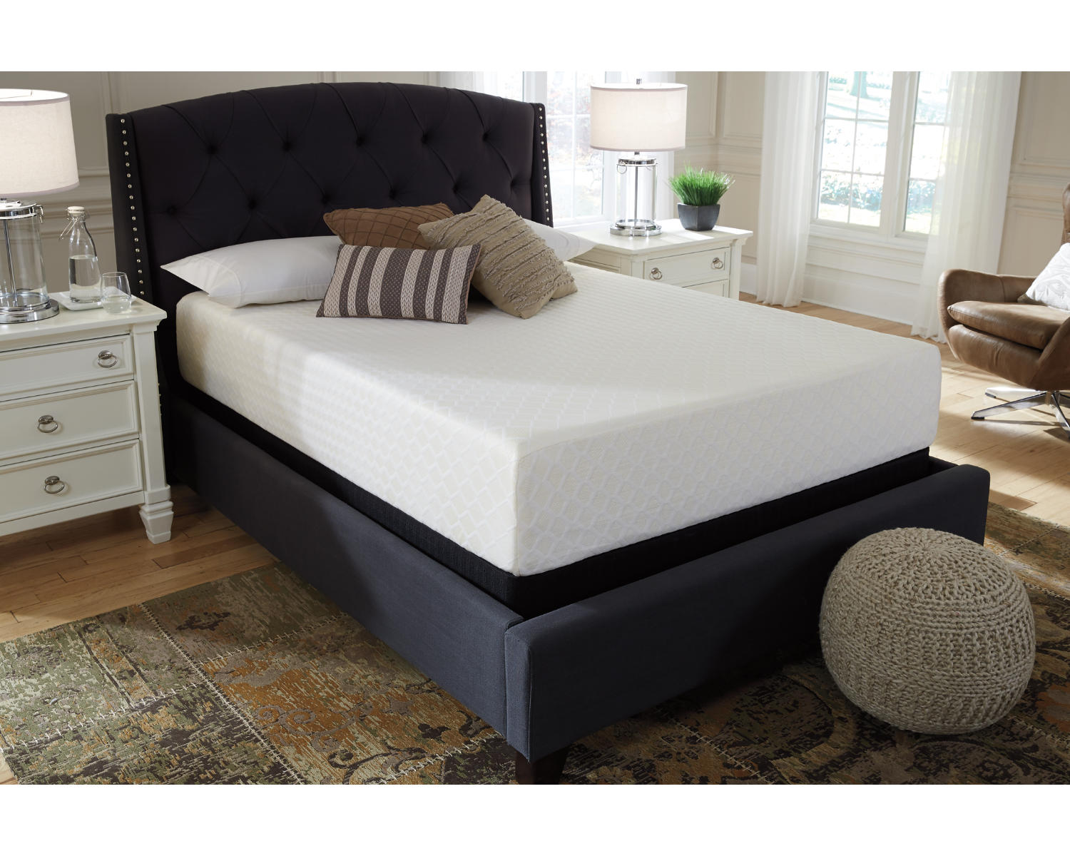 Chime 12 Inch Memory Foam Twin Mattress in a Box