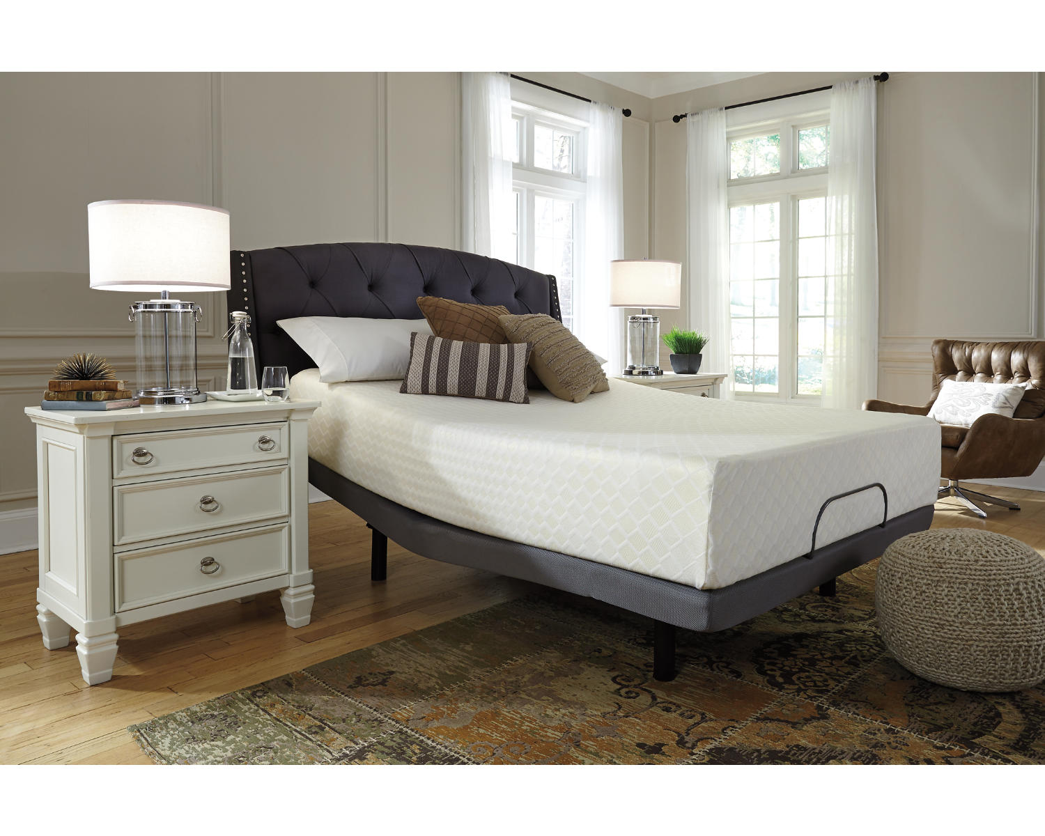 Chime 12 Inch Memory Foam Twin Mattress in a Box