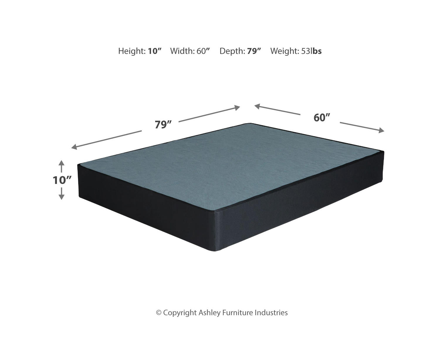 Chime 12 Inch Hybrid California King Mattress and Foundation Set