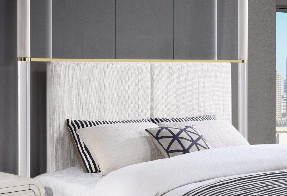 MALMO OAK BED Set 5PC