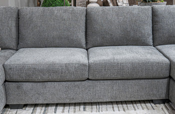 Clarington Armless Loveseat