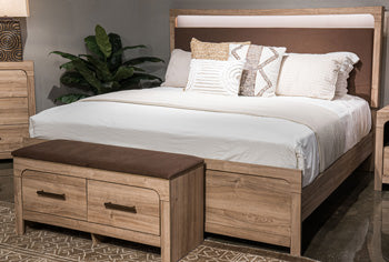 Kinlanni Queen Upholstered Panel Headboard