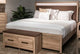 Cabecero tapizado Queen Kinlanni