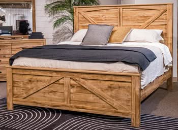 Maystonna Queen Crossbuck Panel Headboard