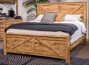 Maystonna Queen Crossbuck Panel Headboard