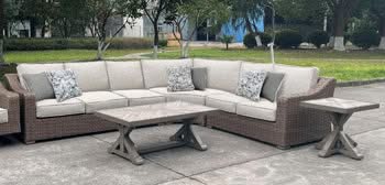 Silla de exterior sin brazos con cojín Laguna Heights