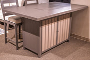 Ocean Dunes Outdoor Bar Table with Fire Pit