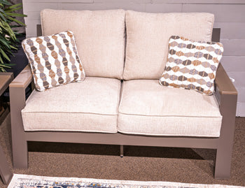 Ocean Dunes Outdoor Loveseat with Cushion