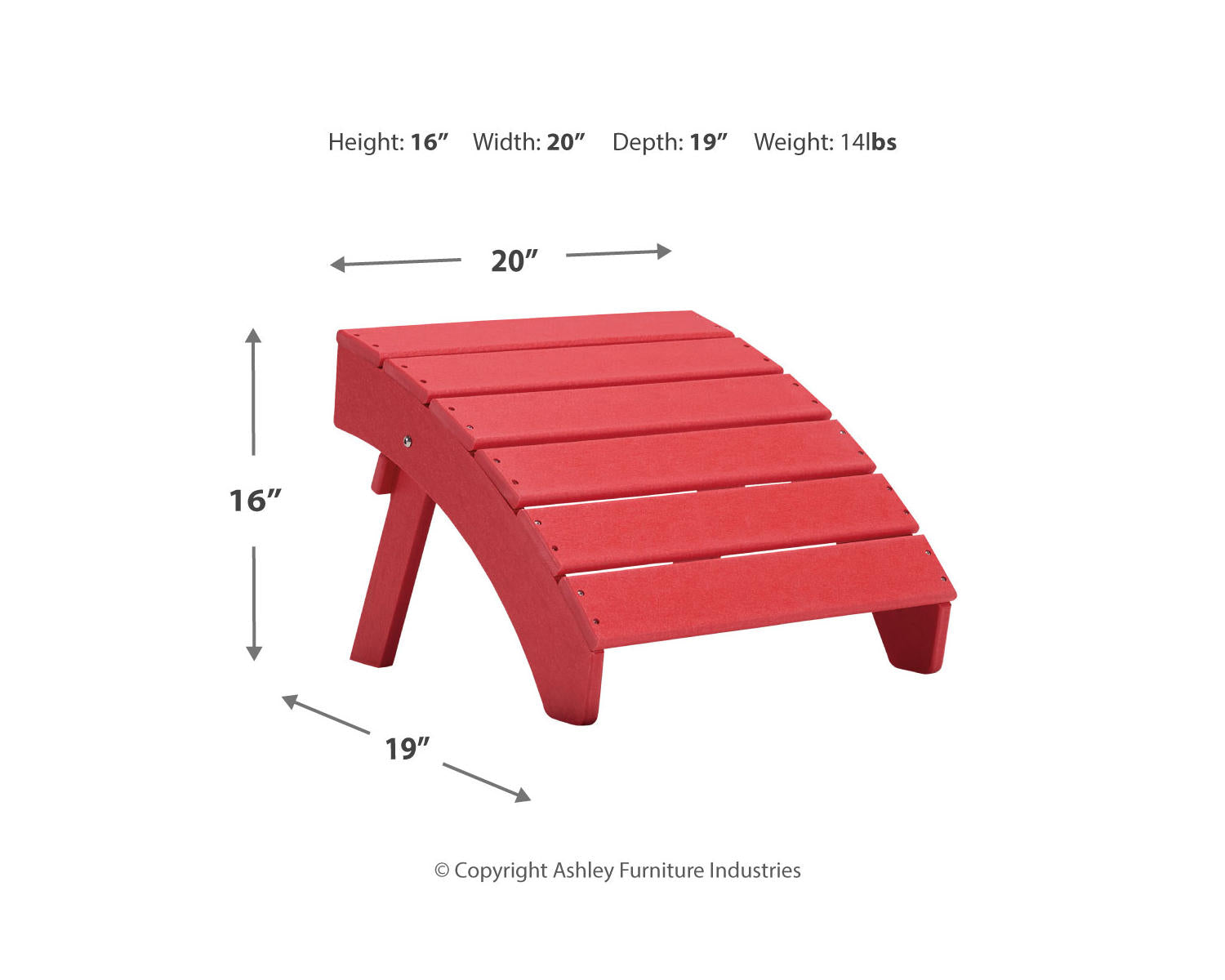 Sundown Treasure Ottoman