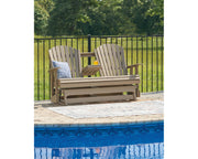 Hyland wave Outdoor Glider Loveseat