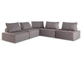 Asientos modulares para exterior Bree Zee de 5 piezas