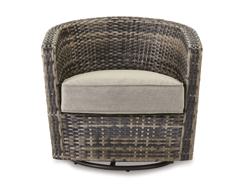 Coulee Mills Swivel Lounge with Cushion (Set of 2)