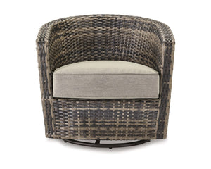 Coulee Mills Swivel Lounge with Cushion (Set of 2)