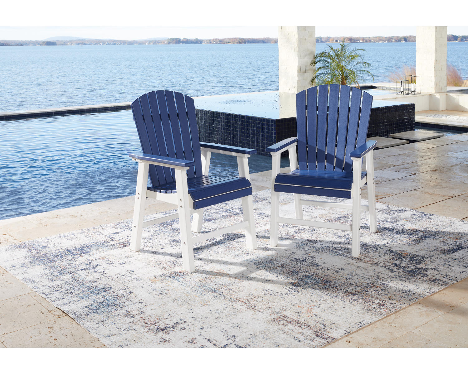 Toretto Outdoor Dining Arm Chair (Set of 2)