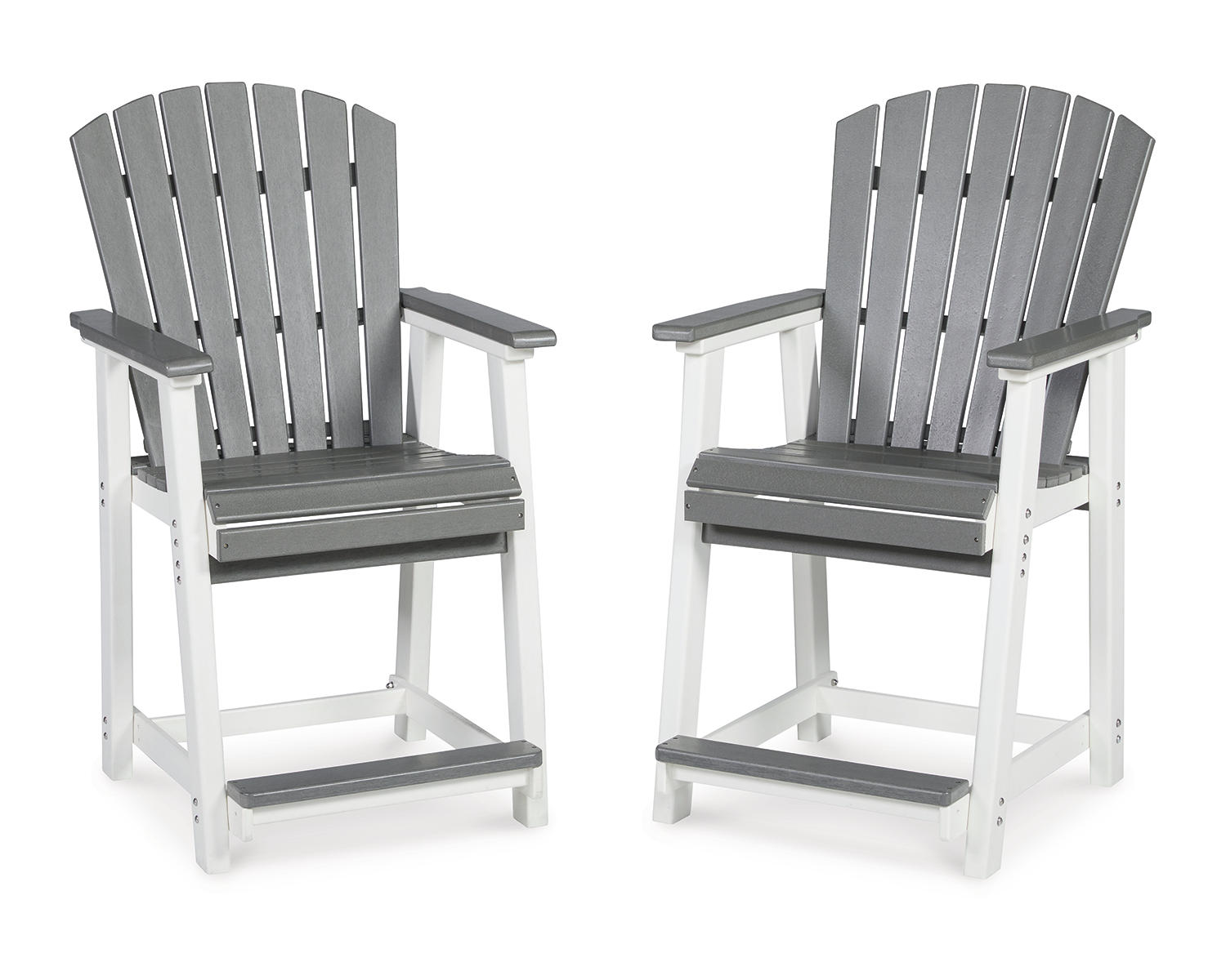 Transville Outdoor Counter Height Bar Stool (Set of 2)