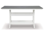 Transville Outdoor Counter Height Dining Table