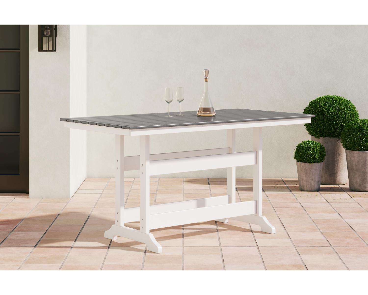 Transville Outdoor Counter Height Dining Table