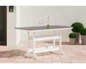 Transville Outdoor Counter Height Dining Table