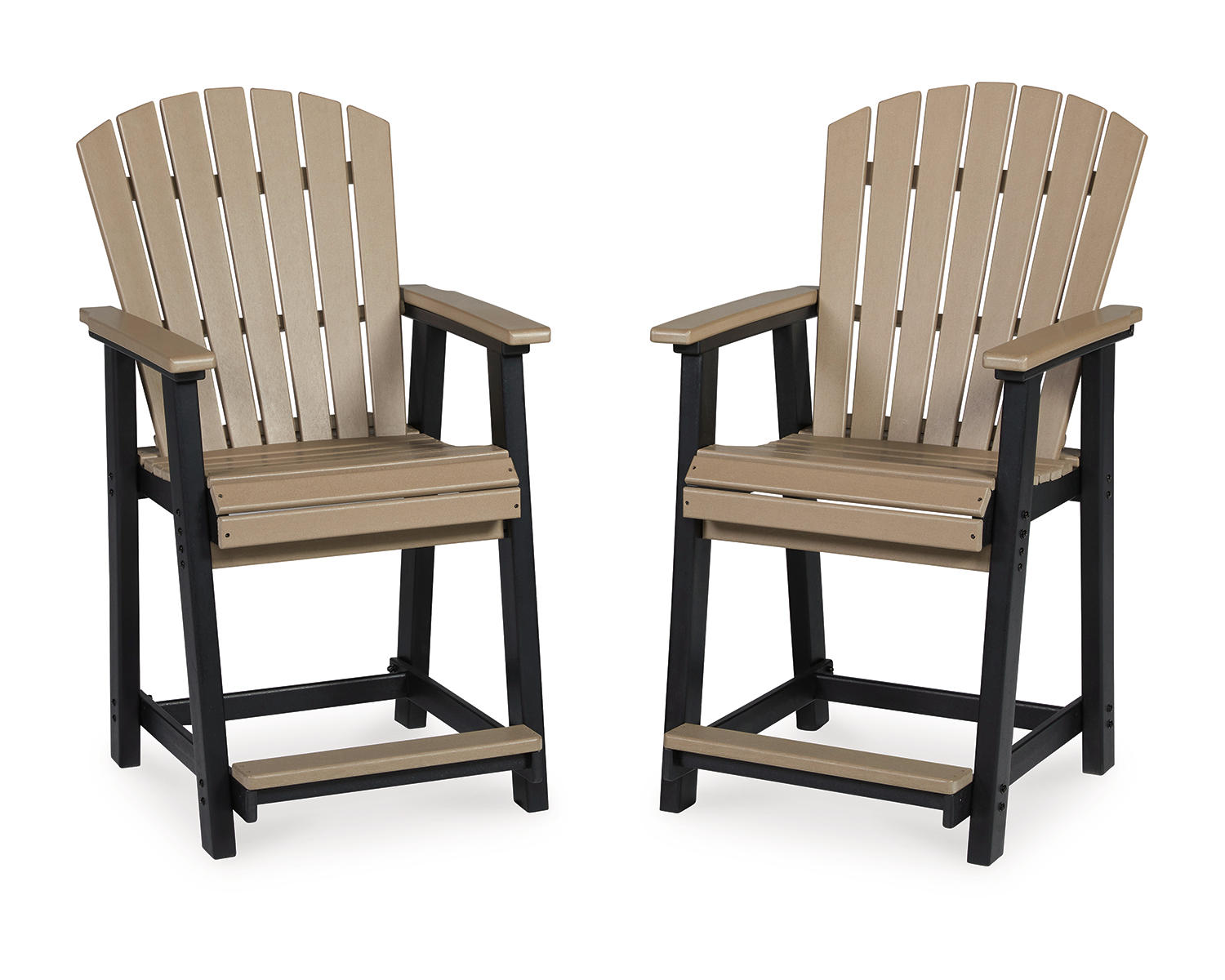 Fairen Trail Outdoor Counter Height Bar Stool (Set of 2)