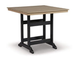 Fairen Trail Outdoor Counter Height Dining Table with 4 Barstools