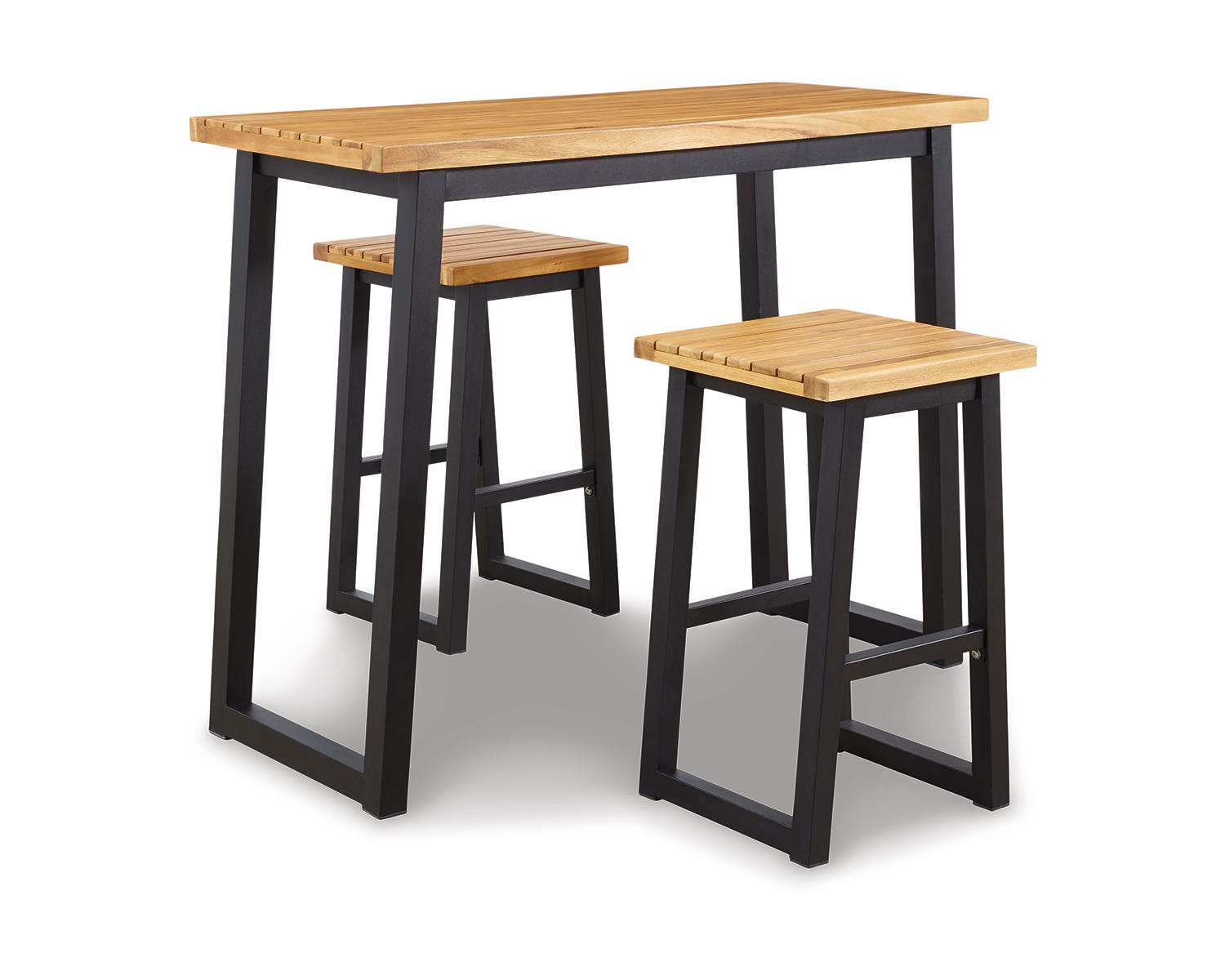Town Wood Outdoor Counter Table Set (Set of 3)