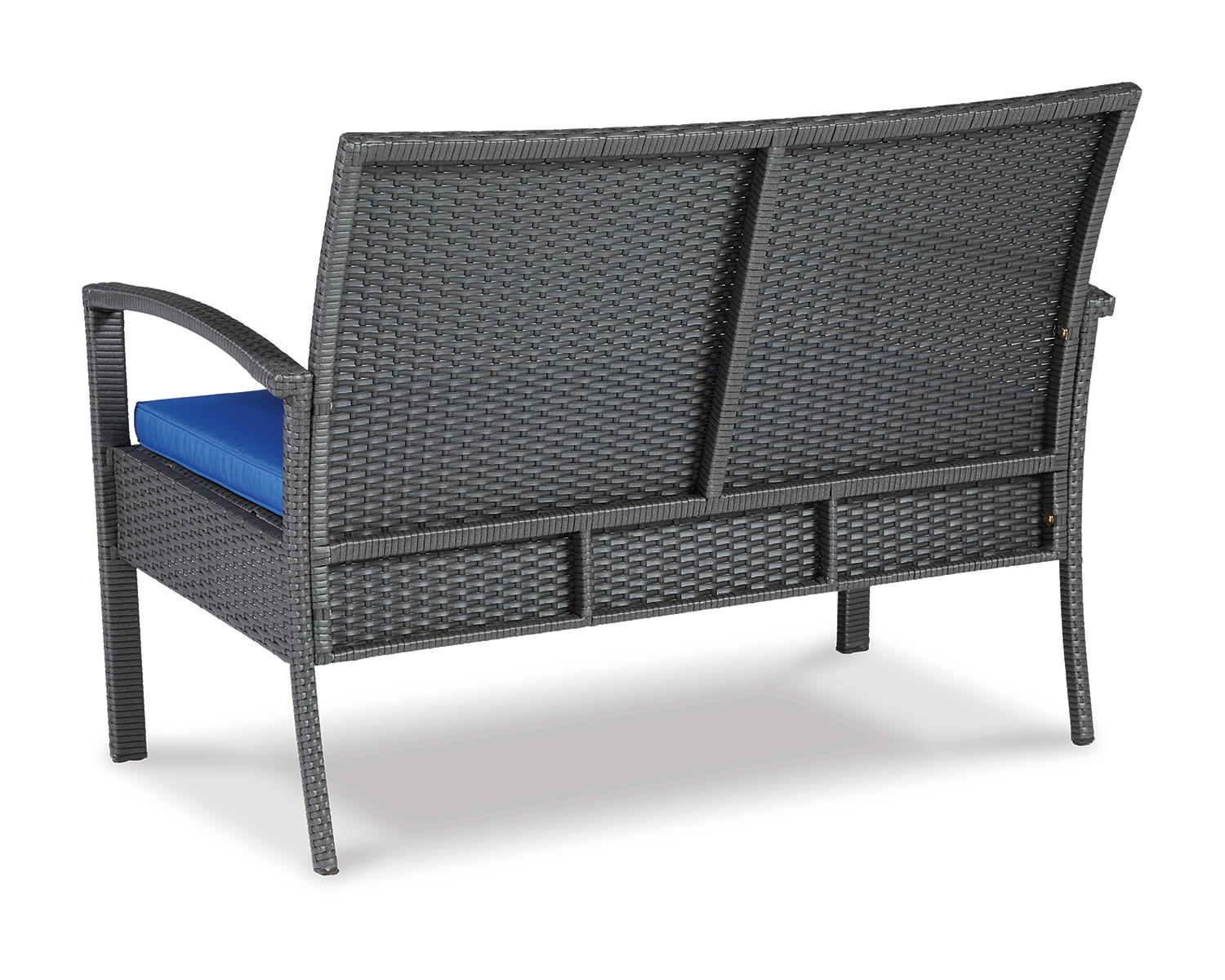 Alina Outdoor Love/Chairs/Table Set (Set of 4)